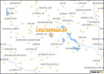 map of Cruz de Aguilar