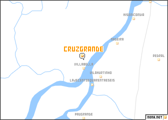 map of Cruz Grande