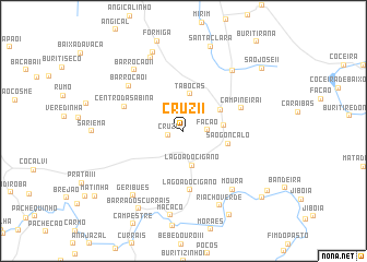 map of Cruz II