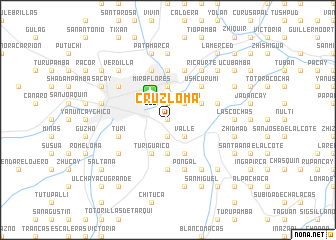 map of Cruzloma