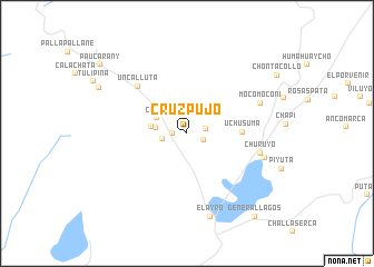 map of Cruz Pujo