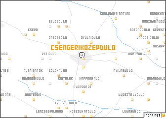 map of Csengeri Középdůlő