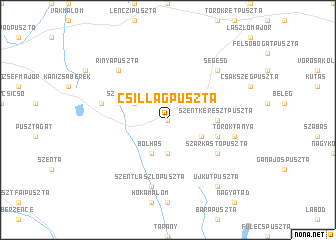 map of Csillagpuszta