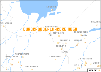 map of Cuadrado de Álvaro Reinoso
