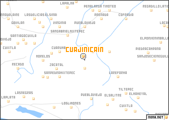 map of Cuajinicain