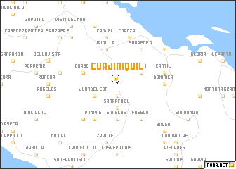 map of Cuajiniquil