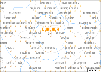map of Cualaca