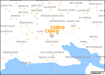 map of Cuamio