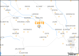 map of Cuata
