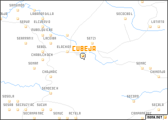 map of Cubejá