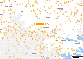 map of Cub Hills
