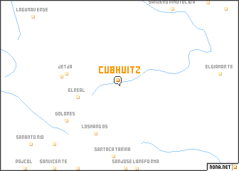 map of Cubhuitz