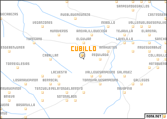 map of Cubillo