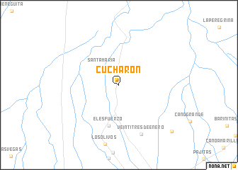 map of Cucharón