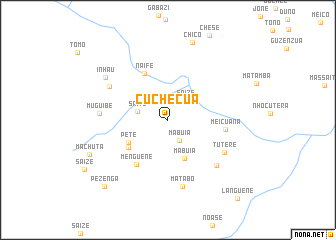 map of Cuchecua