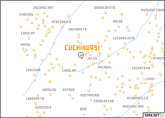 map of Cuchihuasi