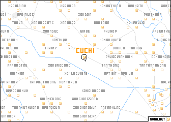 map of Củ Chi