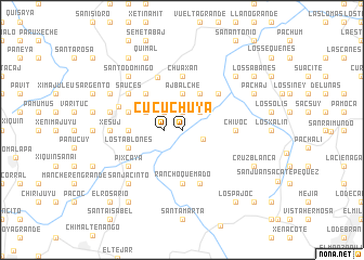 map of Cuchuyá