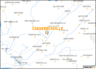 map of Cuddebackville