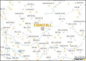 map of Cudhi Zall