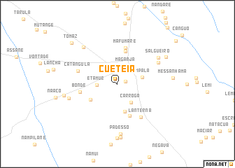map of Cueteia