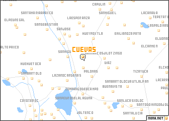 map of Cuevas