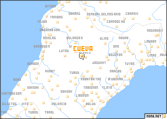 map of Cueva