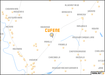 map of Cufene