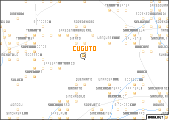 map of Cugutô