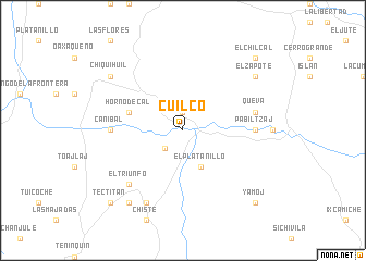 map of Cuilco