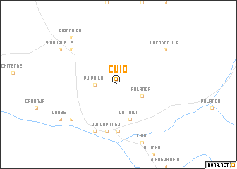 map of Cuio