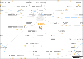 map of Cuis