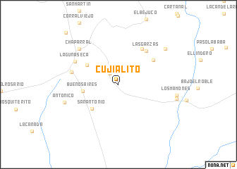 map of Cujialito