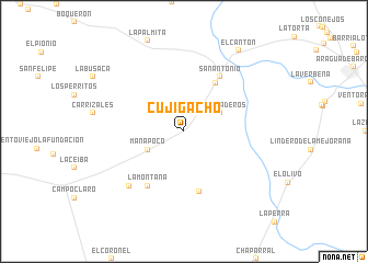 map of Cují Gacho
