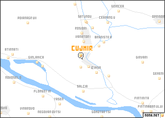 map of Cujmir