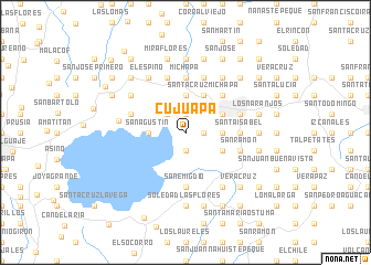 map of Cujuapa