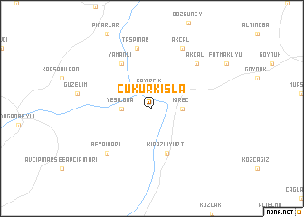 map of Çukurkışla