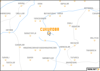 map of Çukuroba