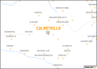 map of Culantrillo