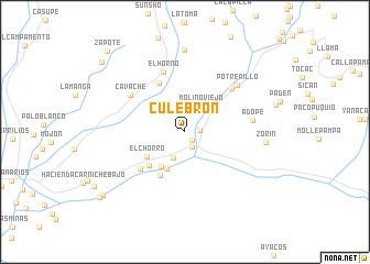 map of Culebrón