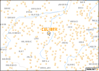 map of Culibrk