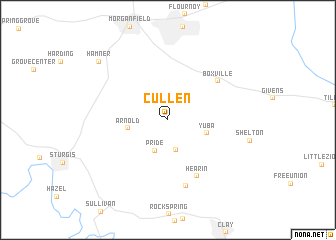 map of Cullen