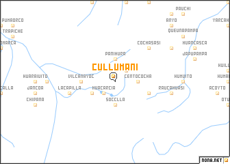 map of Cullumani