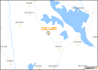 map of Culluri