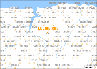 map of Culmieiros