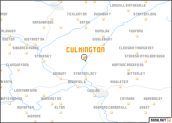 map of Culmington