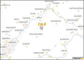 map of Culp