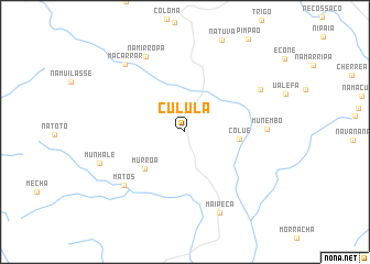 map of Culula