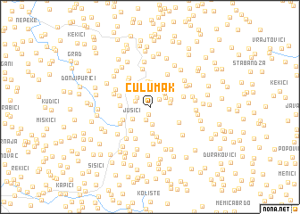 map of Ćulumak