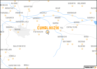 map of Cumalıkızık